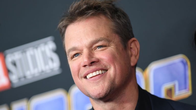 Matt Damon es un actor sumamente versátil de Hollywood. Foto: AFP.