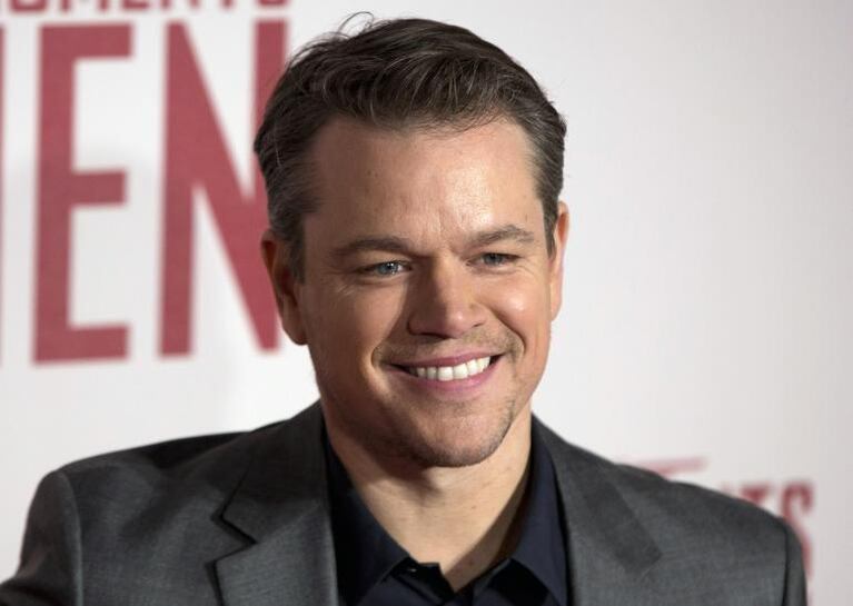 Matt Damon escribió un guion de cine para reservarse el papel principal