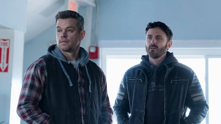 Matt Damon y Casey Affleck muestran su intensa amistad en “The Instigators”