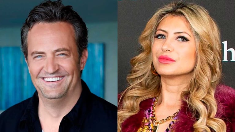 Matthew Perry y Jasveen Sangha, “La Reina de la ketamina” (Fotos: Instagram @mattyperry4 y Web)
