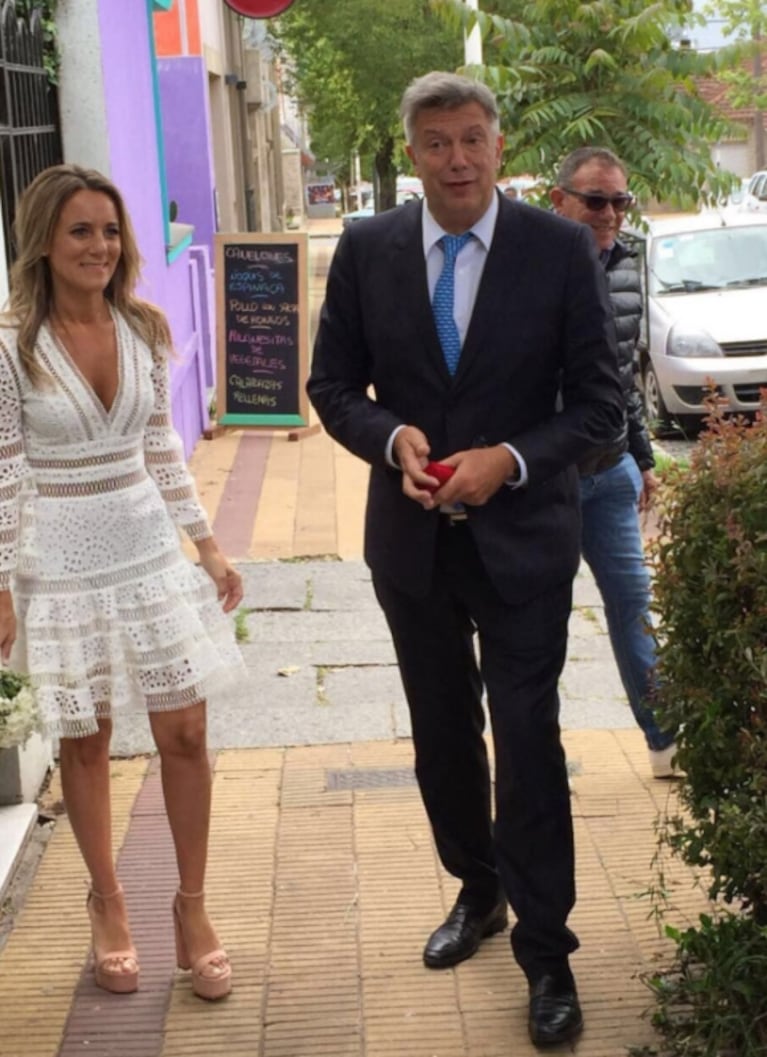 Mauricio D'Alessandro y Mariana Gallego se casaron por Civil: las fotos de la ceremonia íntima