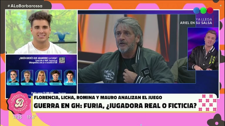 Mauro Dalessio en A la Barbarossa.