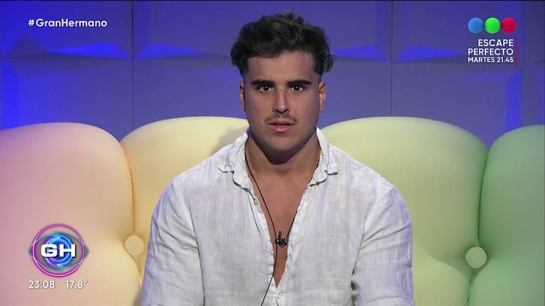 Mauro Dalessio en Gran Hermano 2023.