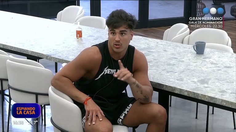 Mauro Dalessio les dio consejos a sus compañeros de Gran Hermano para eliminar a Furia: “Si la quieren sacar…”