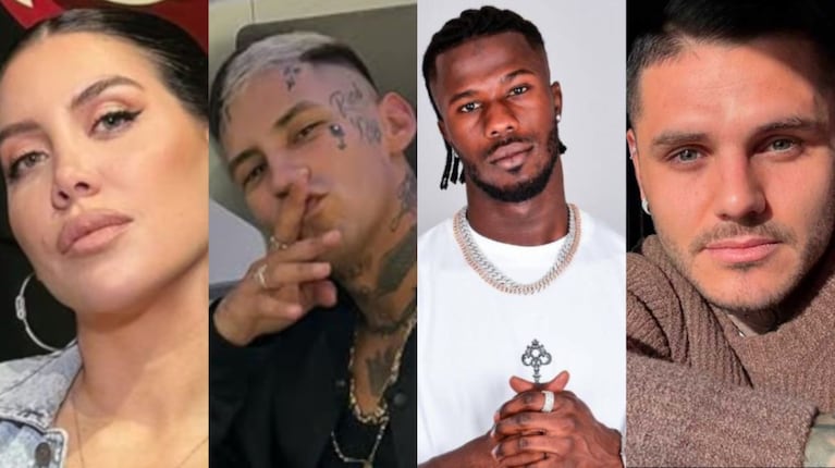 Mauro Icardi acusó a Wanda Nara de serle infiel con L-Gante y Keita Baldé. (Foto: Instagram)