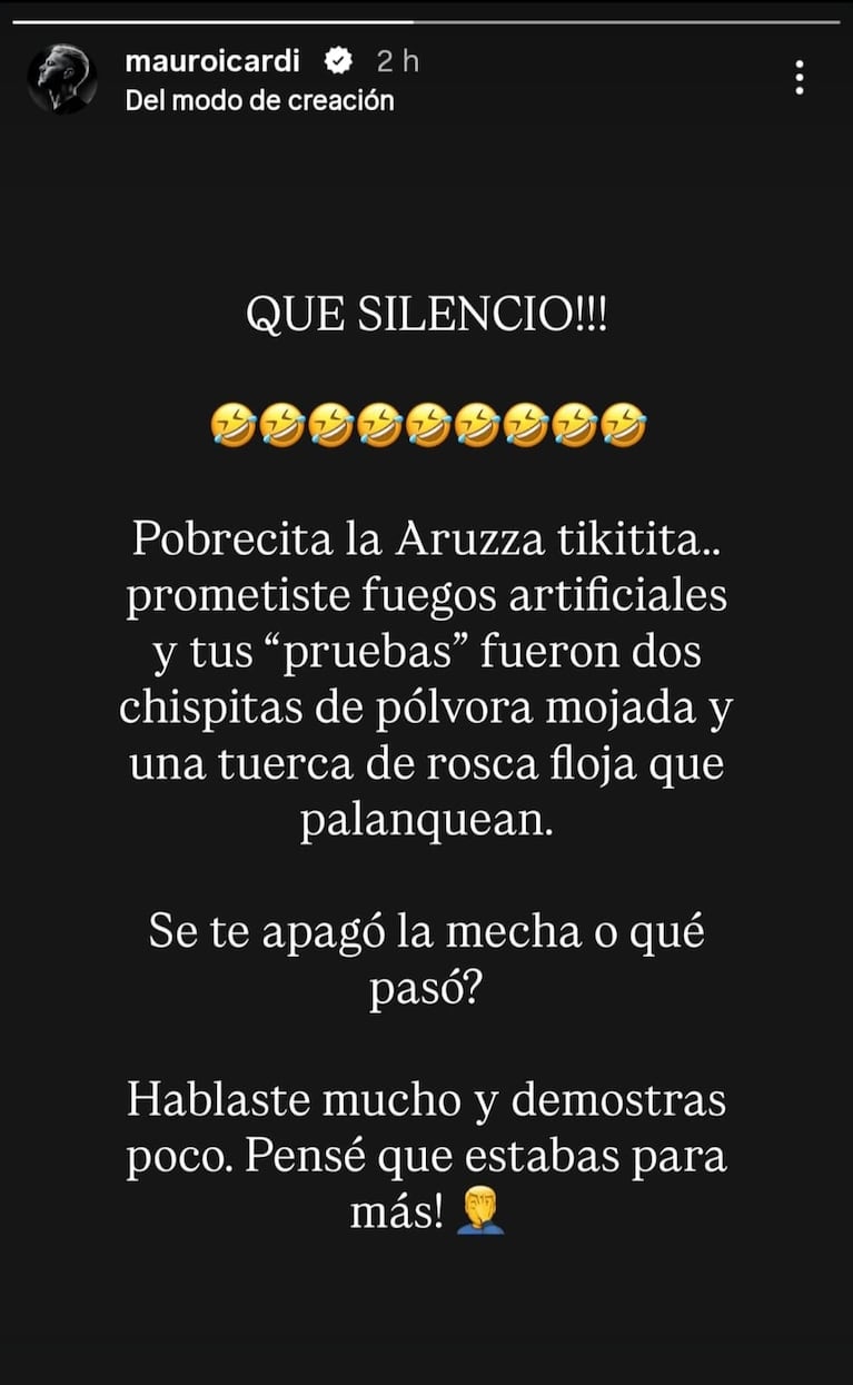 Mauro Icardi apuntó contra Yanina Latorre (Foto: Instagram/@mauroicardi).