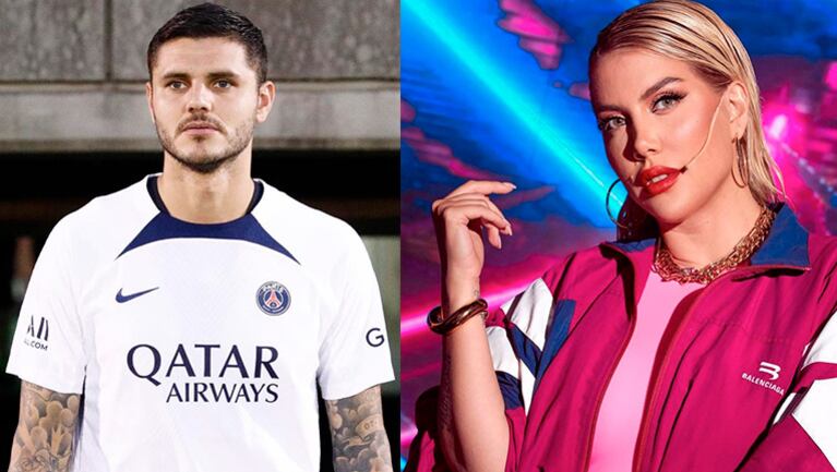 Mauro Icardi compartió el mensaje privado que le mandó Wanda Nara en medio de los rumores de separación.