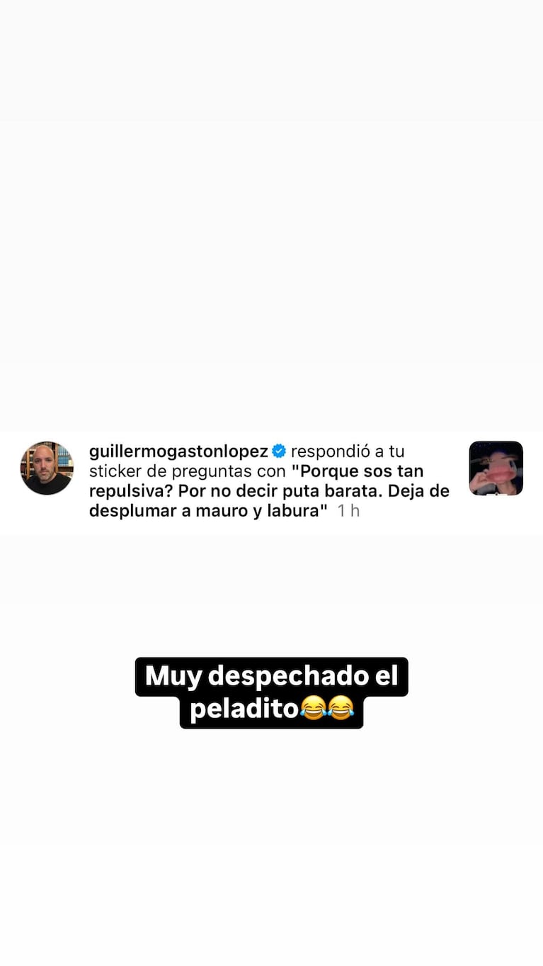 Mauro Icardi contra el abogado de Wanda. Credito: Instagram/@mauroicardi