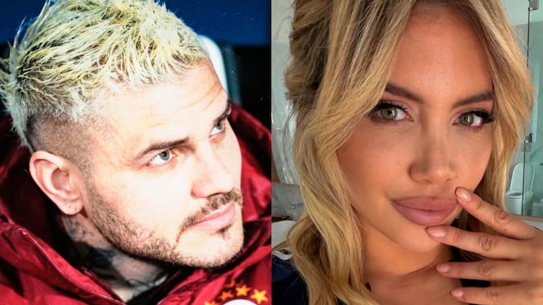 Mauro Icardi contra Wanda Nara. (Foto: IG)
