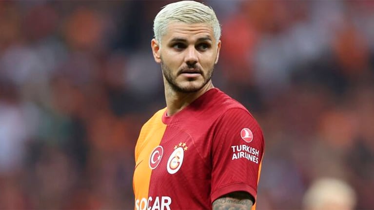 Mauro Icardi en el Galatasaray (Foto: redes sociales).