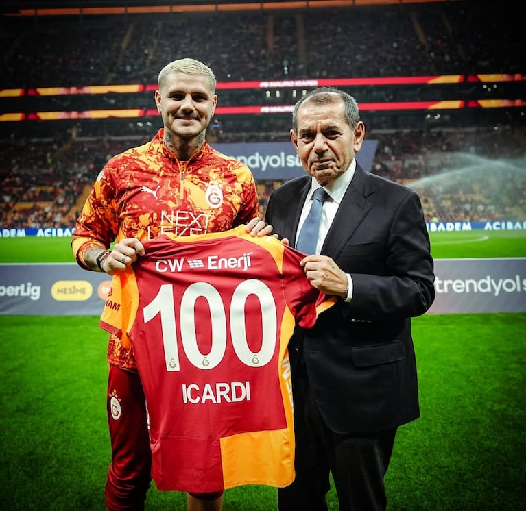 Mauro Icardi es amado por los fans del Galatasaray. Foto: @mauroicardi