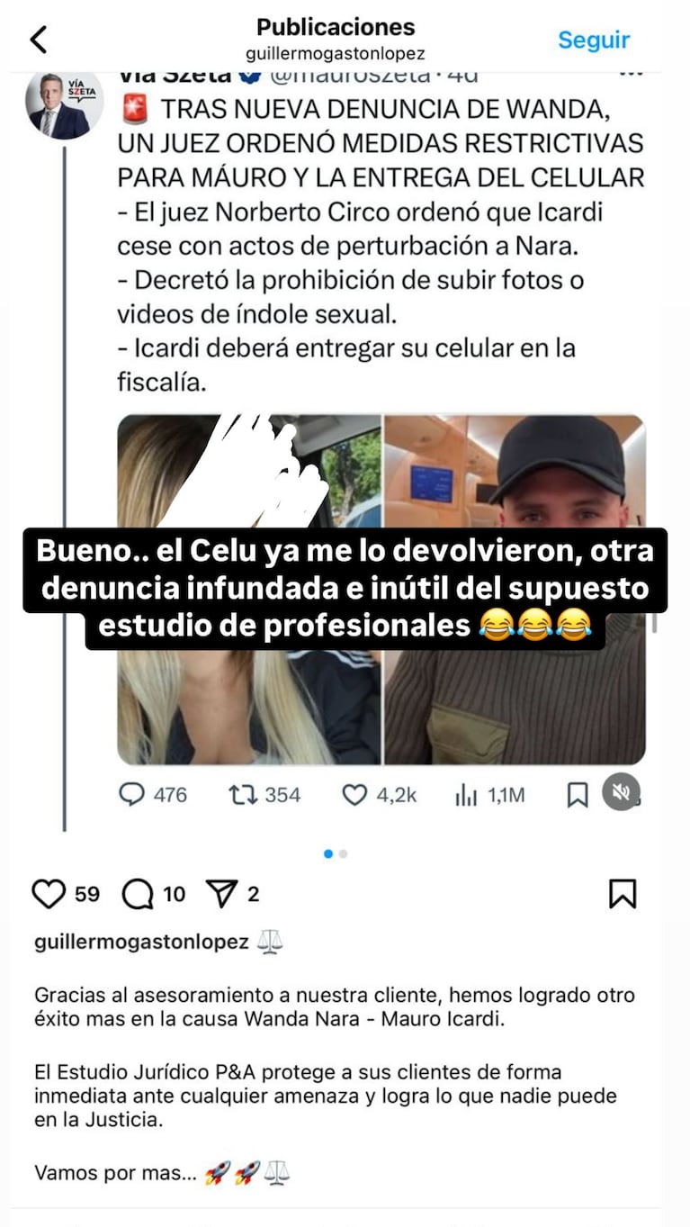 Mauro Icardi explotó contra Wanda Nara. Crédito: Instagram/@mauroicardi
