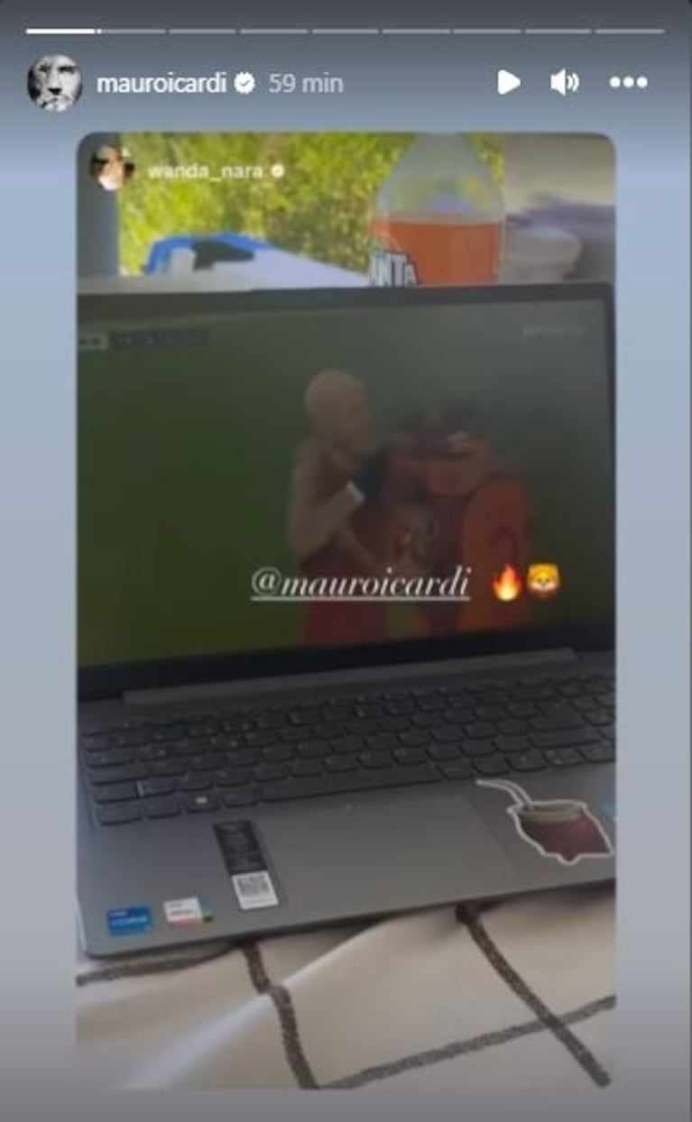 Mauro Icardi hizo un golazo en el Galatasaray y Wanda Nara le dedicó un llamativo gesto