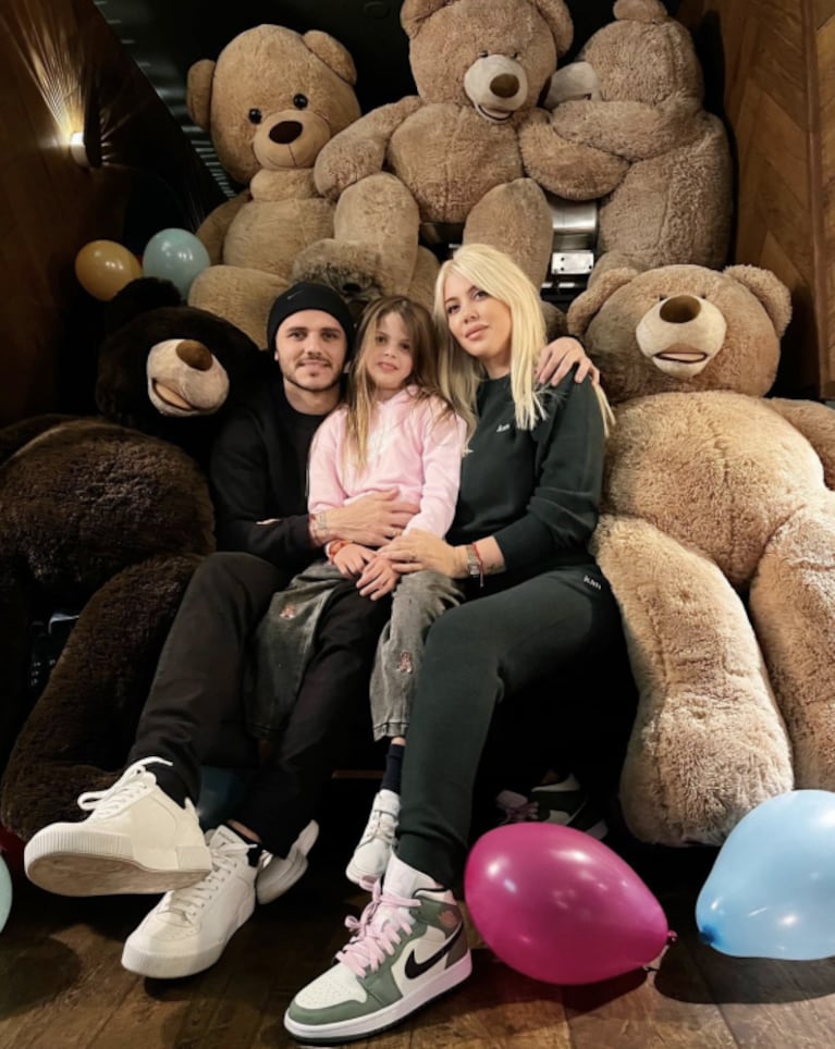 Mauro Icardi le dedicó a su hija Francesca un emotivo mensaje por su cumple: "Nuestra princesa"