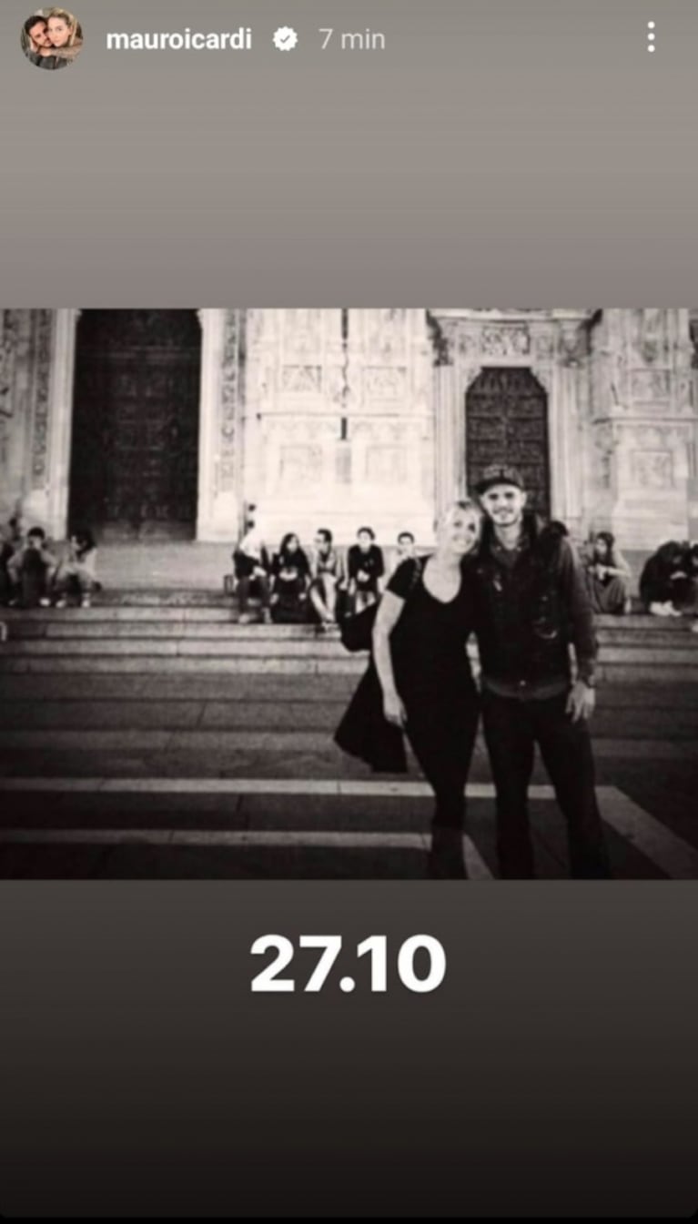 Mauro Icardi le hizo a Wanda Nara otra sorpresiva declaración de amor en Turquía