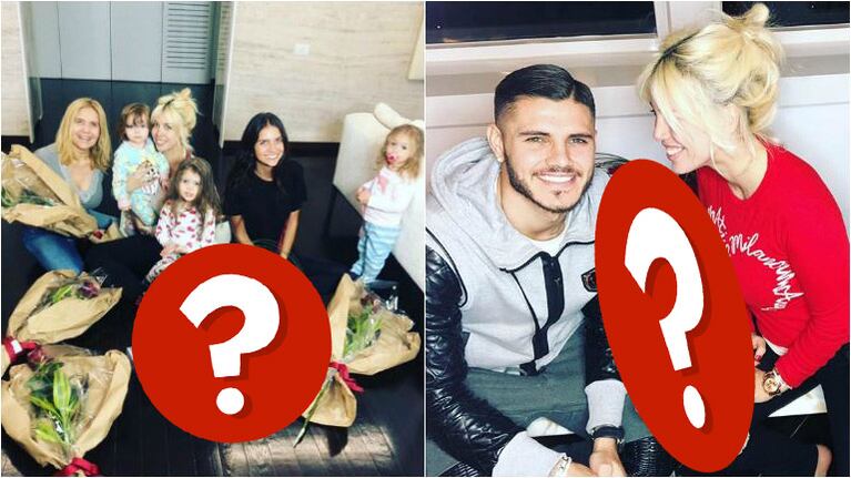 Mauro Icardi le regaló un súper ramo con forma de corazón a Wanda Nara para el Día de los Enamorados: Yo a ellas...