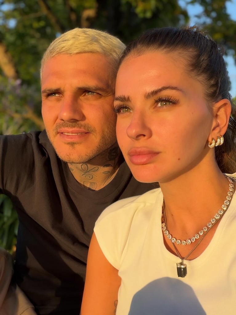 Mauro Icardi llenó a la China Suárez de diamantes. Crédito: Instagram