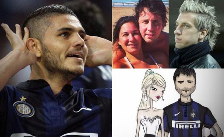 Mauro Icardi, muy picante con una pareja ex amiga de Wanda Nara. (Fotos: archivo Web)