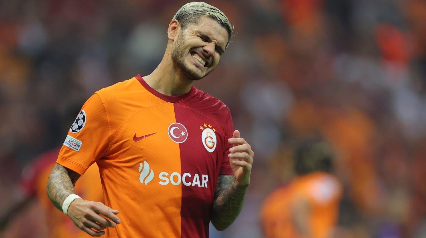 Mauro Icardi no seguiría en Galatasaray: “La renovación de su contrato es imposible” (Foto: AP)