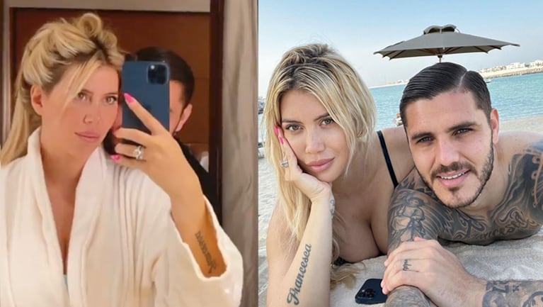 Mauro Icardi posteó una foto romántica junto a Wanda Nara desde Dubai tras la reconciliación.
