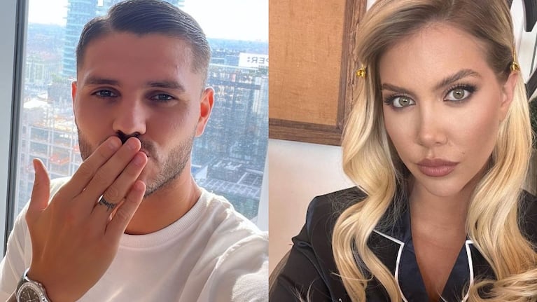 Mauro Icardi publicó sus escandalosos chats con Wanda Nara y después los borró: Tóxica nivel mil