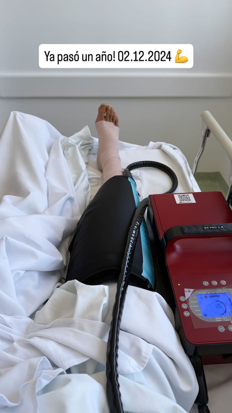 Mauro Icardi recordó su operación de Ligamentos Cruzados y Menisco.