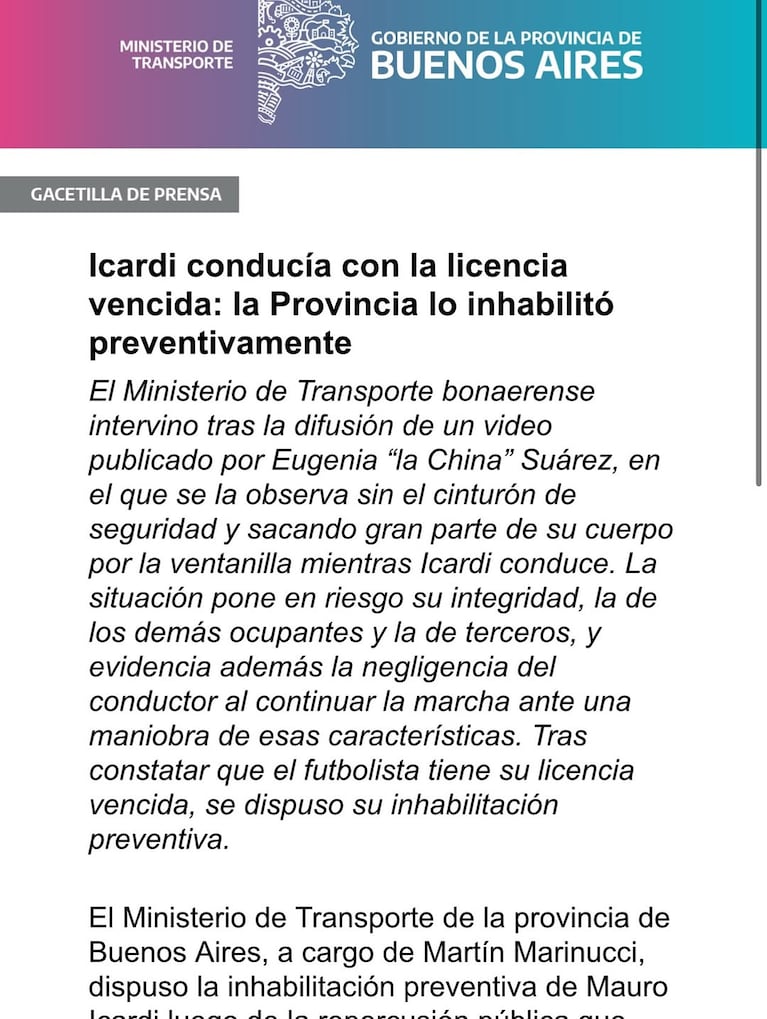 Mauro Icardi se quedó sin licencia de conducir. (Foto: @elejercitodelam)