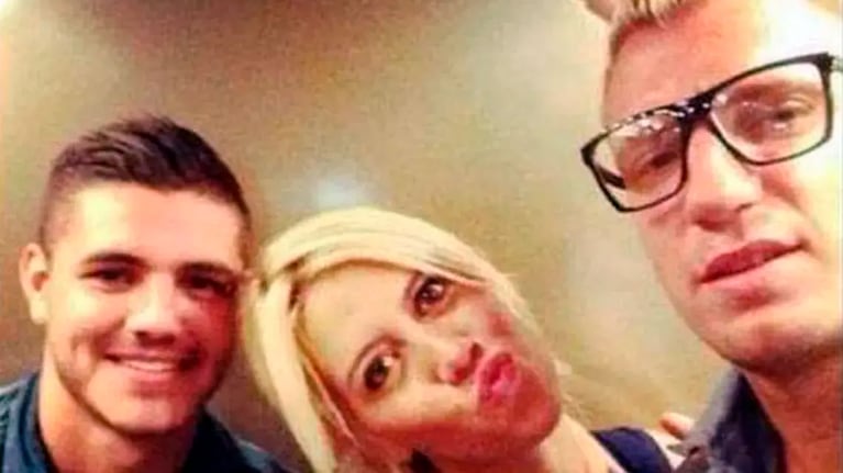 Mauro Icardi, Wanda Nara, Maxi López.