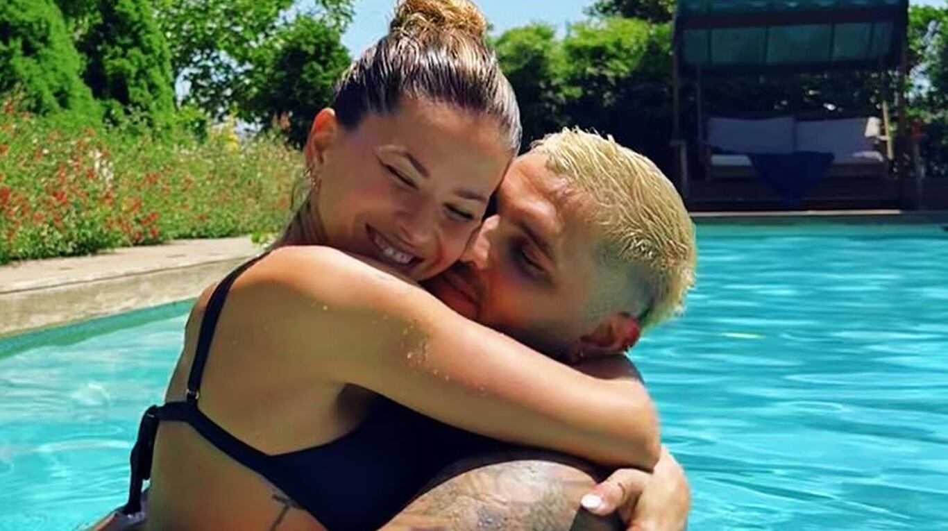 Mauro Icardi y China Suárez. Foto: Instagram