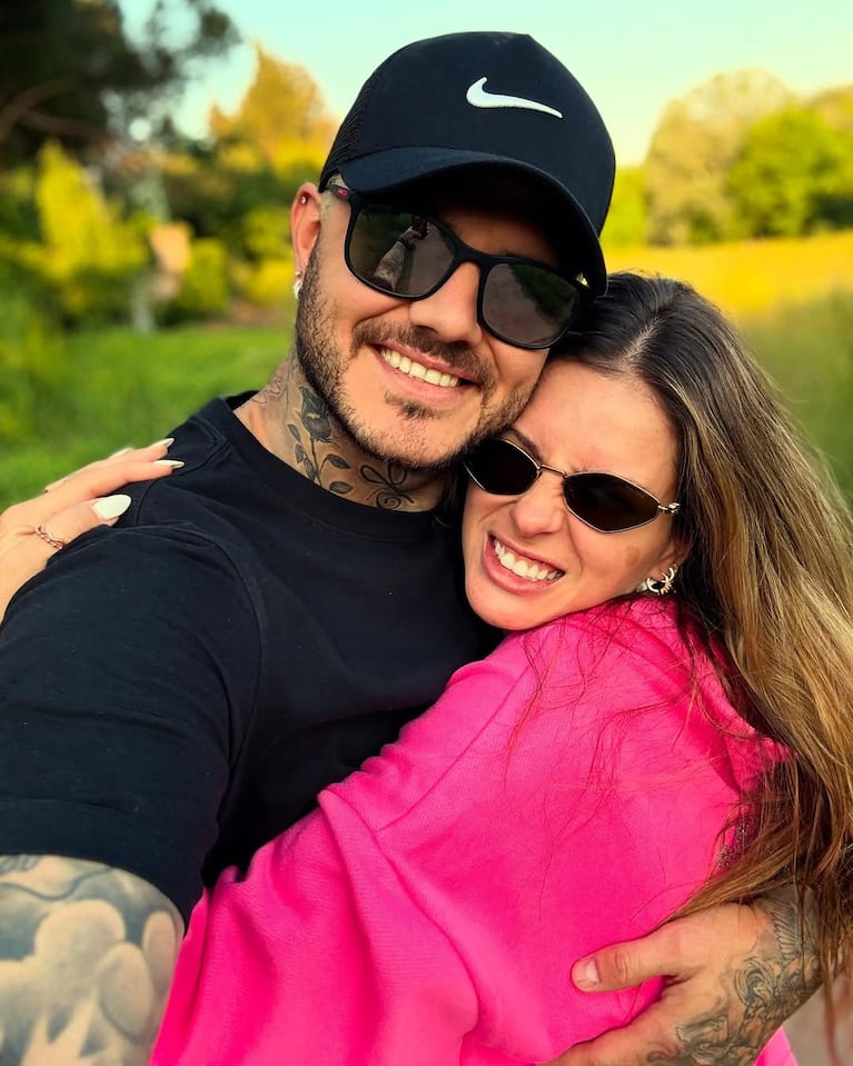 Mauro Icardi y China Suárez. (Foto: @sangrejaponesa)