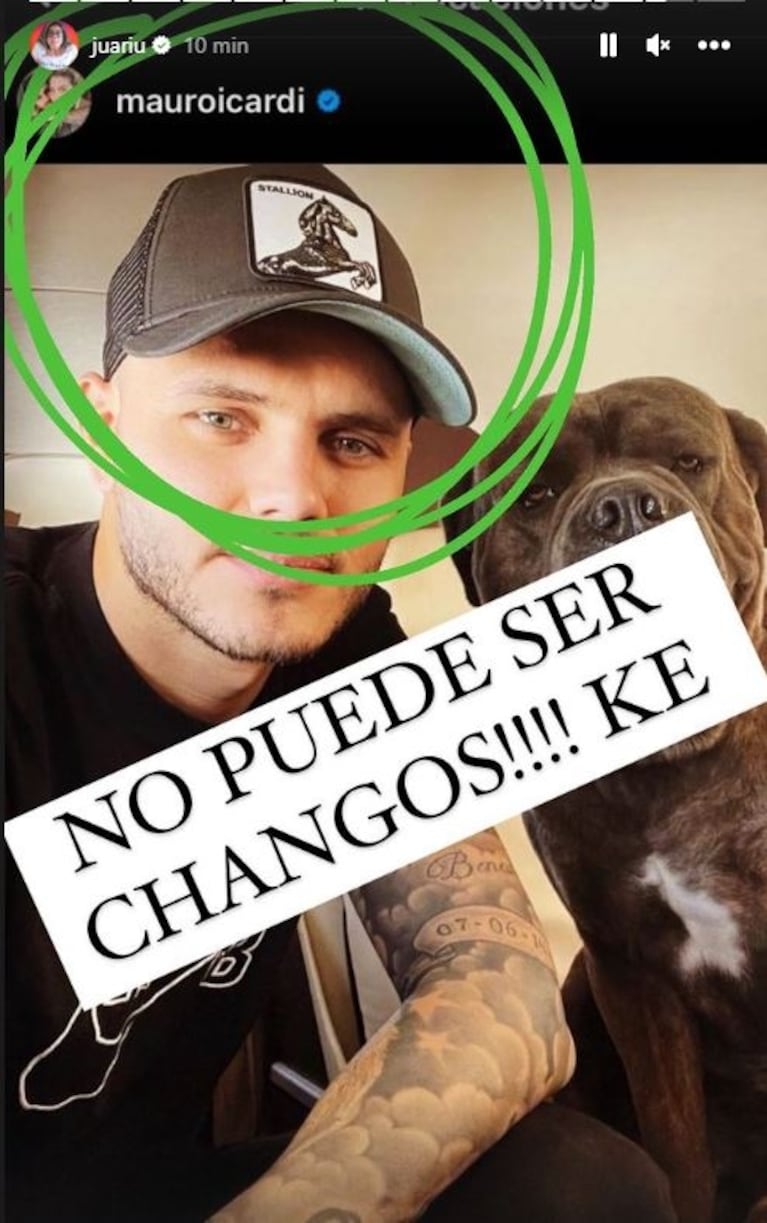 Mauro Icardi y China Suárez, protagonistas de una insólita coincidencia fashion en plena separación de Wanda Nara