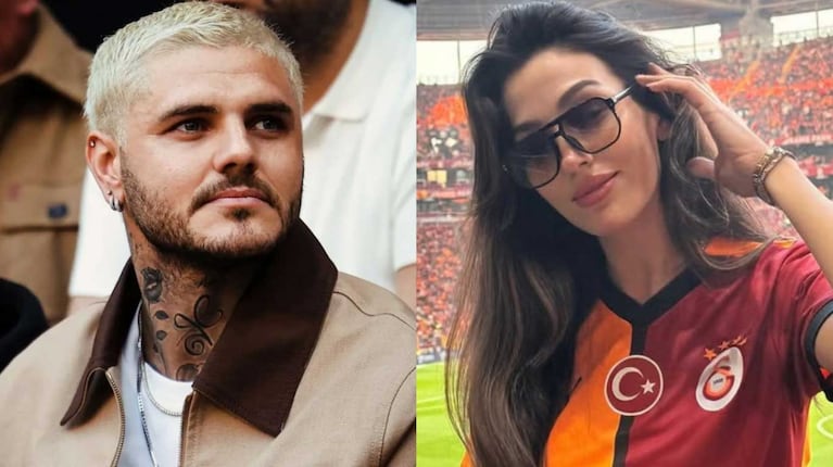 Mauro Icardi y con Özge AtalayMauro Icardi (Foto: Instagram @mauroicardi y @ozgeislife)