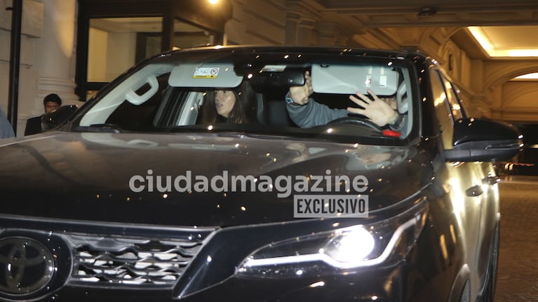 Mauro Icardi y Elba Marcovecchio. Fotos: RS Fotos