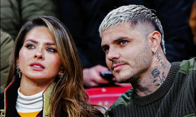 Mauro Icardi y La China Suárez aterrizan en Buenos Aires
