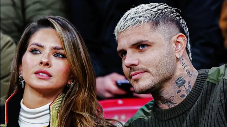 Mauro Icardi y La China Suárez aterrizan en Buenos Aires