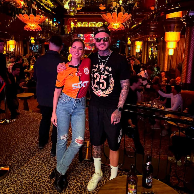 Mauro Icardi y la China Suárez (Foto: Instagram @mauroicardi)