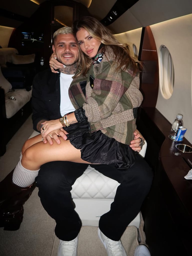 Mauro Icardi y la China Suárez. Foto: Instagram (@mauroicardi)