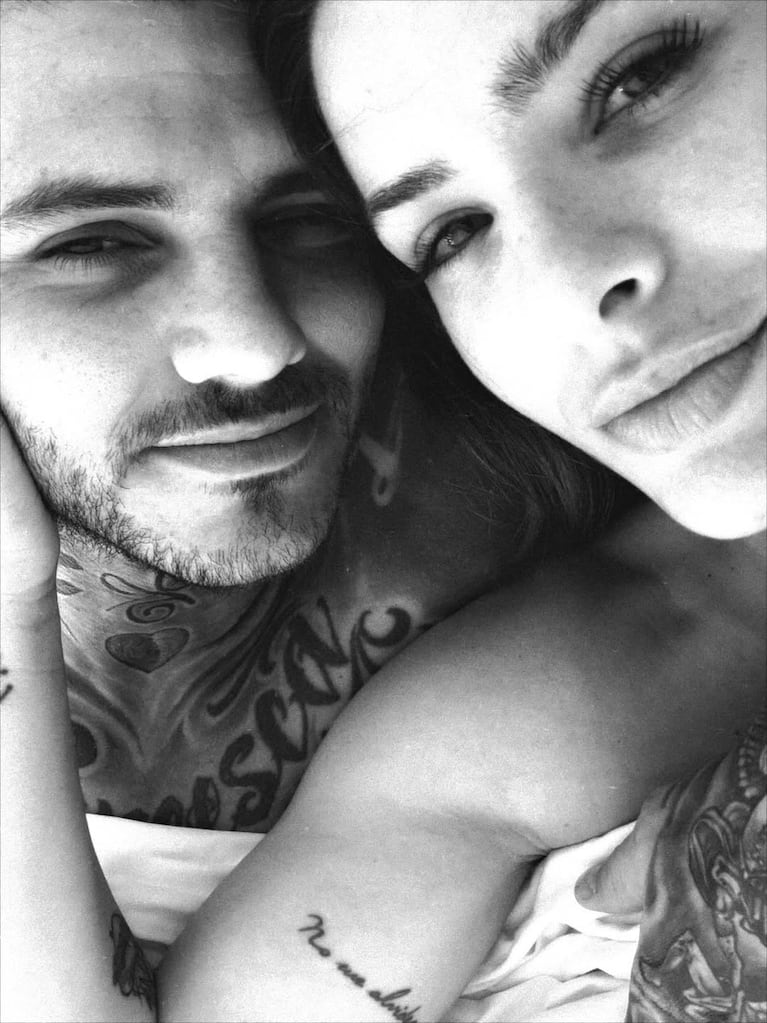 Mauro Icardi y la China Suárez: Foto: Instagram mauroicardi