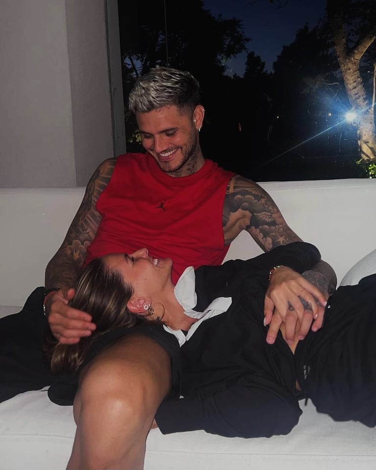 Mauro Icardi y la China Suárez. (Foto: Instagram / mauroicardi)