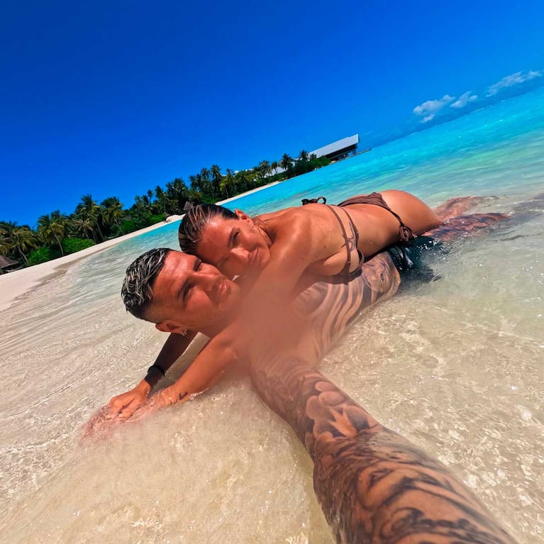Mauro Icardi y la China Suárez (Foto: Instagram @mauroicardi)