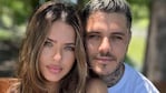 Mauro Icardi y La China Suárez (Foto: redes sociales). 