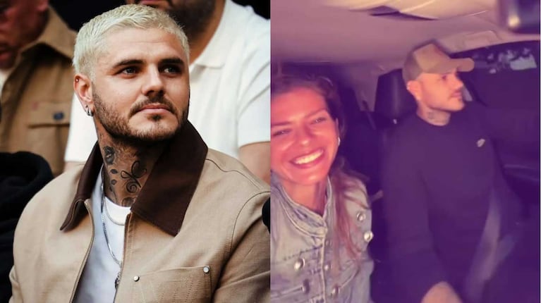 Mauro Icardi y la China Suárez (Fotos: Instagram @mauroicardi y @sangrejaponesa)