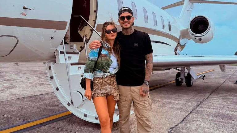 Mauro Icardi y la China Suárez se mudarían a Milán cuando él deje el futbol (Foto de Instagram @mauroicardi)