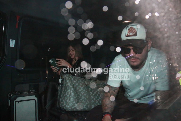 Mauro Icardi y la China Suárez volvieron a Argentina (Foto: Movilpress)