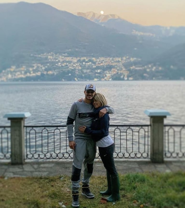Mauro Icardi y su significativo posteo tras el video de Wanda Nara quemando su foto: "Amor en el lago de Como"