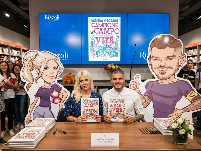 Mauro Icardi y Wanda Nara