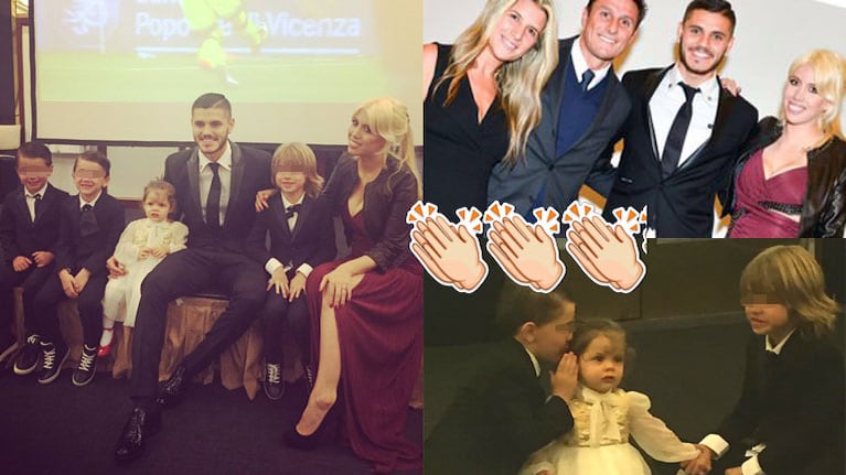 Mauro Icardi y Wanda Nara