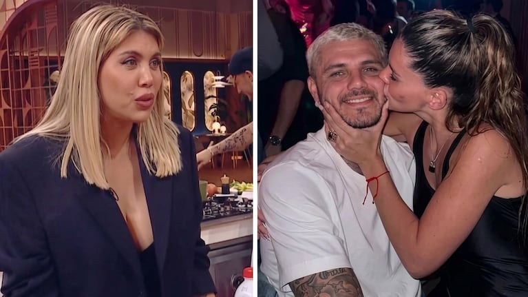 Mauro Icardi y Wanda Nara