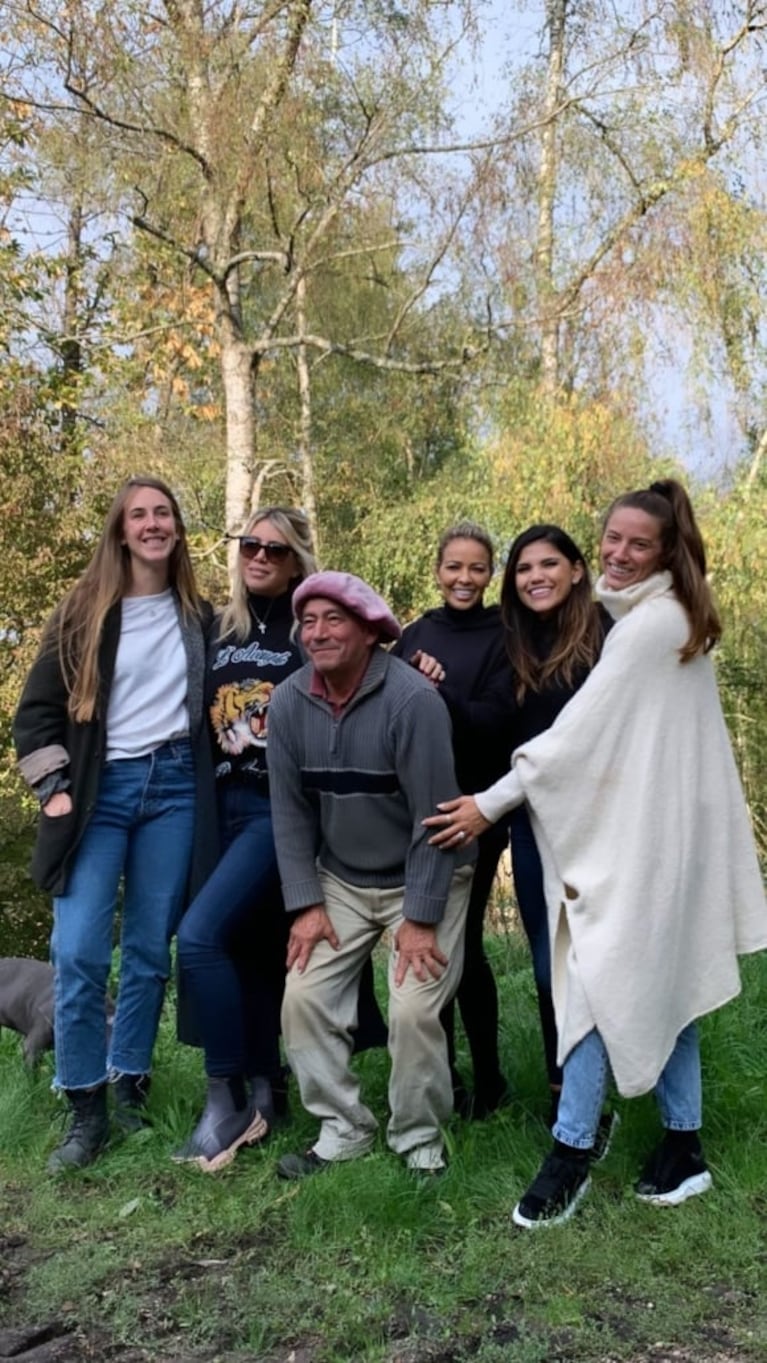 Mauro Icardi y Wanda Nara hicieron un "asadazo" para sus amigos en París: "Día de campo"
