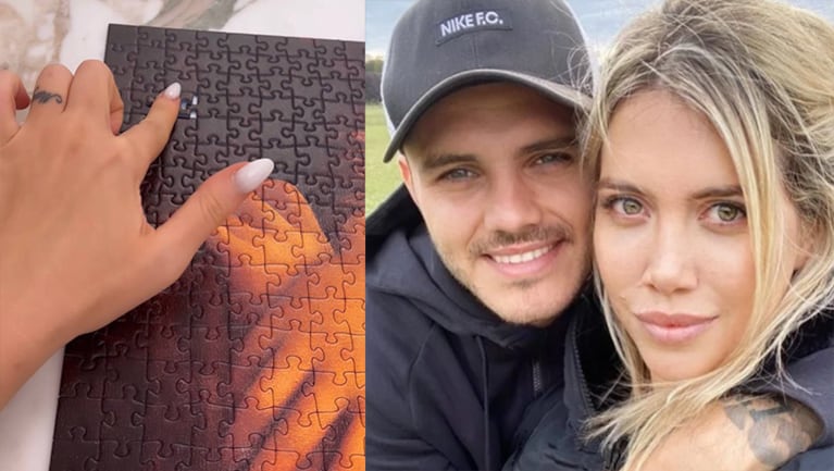 Mauro Icardi y Wanda Nara terminaron de armar un dificilísimo rompecabezas.